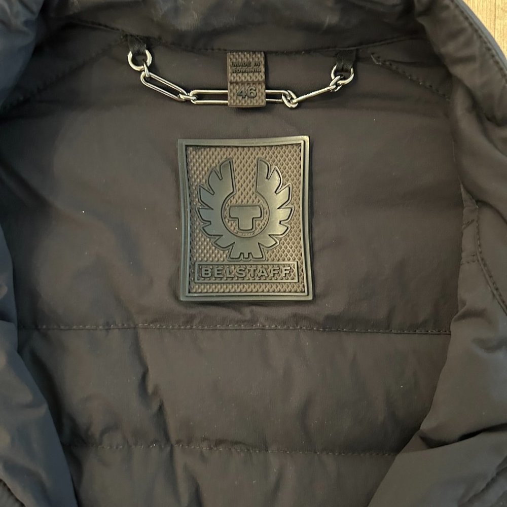 Belstaff - Black - Light Quilted Vest - Small